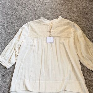 New! The Coast Brand Cream Colored blouse, See Pics for details on shirt